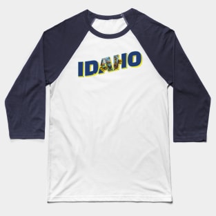 Idaho vintage style retro souvenir Baseball T-Shirt